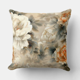 Velvet Fall Whispers Botanisch Kissen