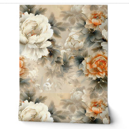 Velvet Fall Whispers Botanisch Tapete