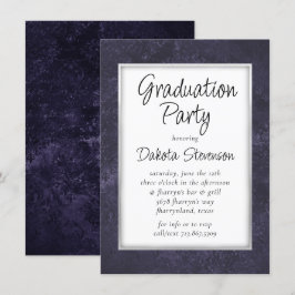 Velvet Grad | Amethyst Lila Watercolor Party Einladung