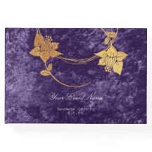 Velvet Lila Violet Traube Gold Blumenzwiebelblume 