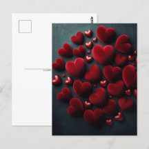 Velvet rote Herzen, Postkreuz