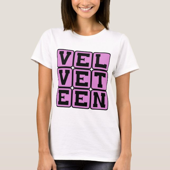 Velveteen, ähnlich wie Velvet T-Shirt (Vorderseite)