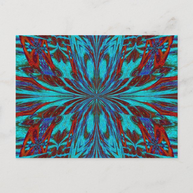 Velveteen Butterfly 2 Postkarte (Vorderseite)