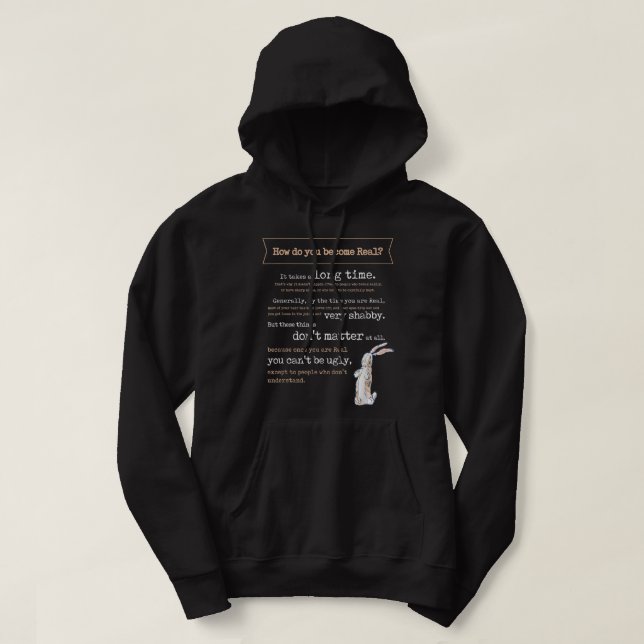 Velveteen Rabbit Buchangebot 1922 wird zum echten  Hoodie (Design vorne)