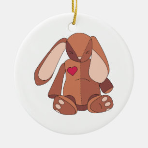 Velveteen Rabbit Keramik Ornament