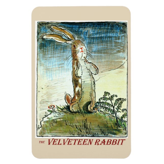 Velveteen Rabbit - Magnet (Vertikal)