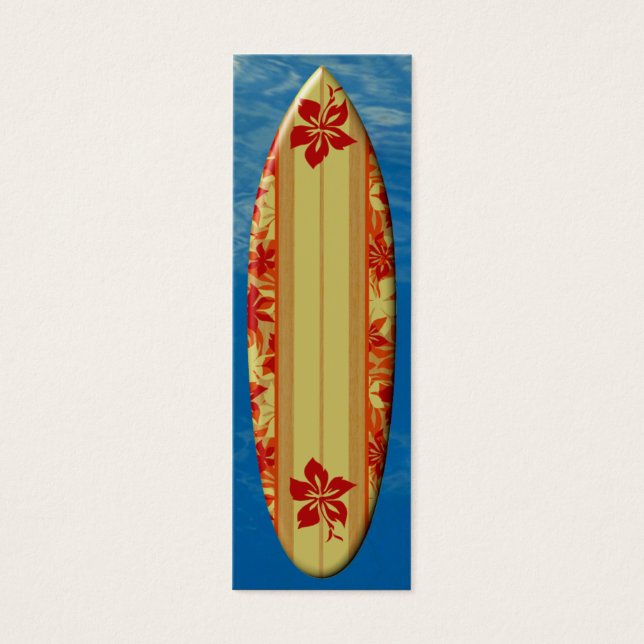Velzyland Surfboard-Lesezeichen (Vorderseite)