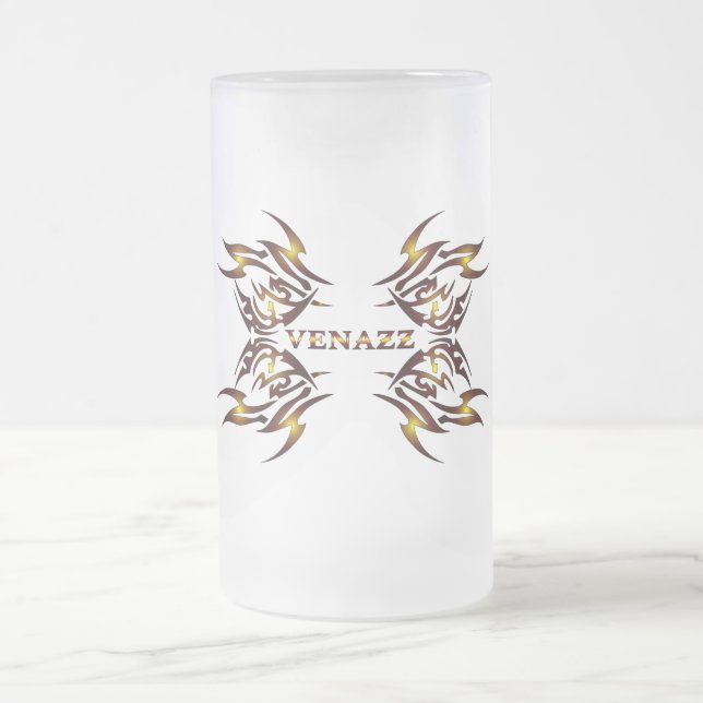 Venazz Bierglas Mattglas Bierglas (Mittel)