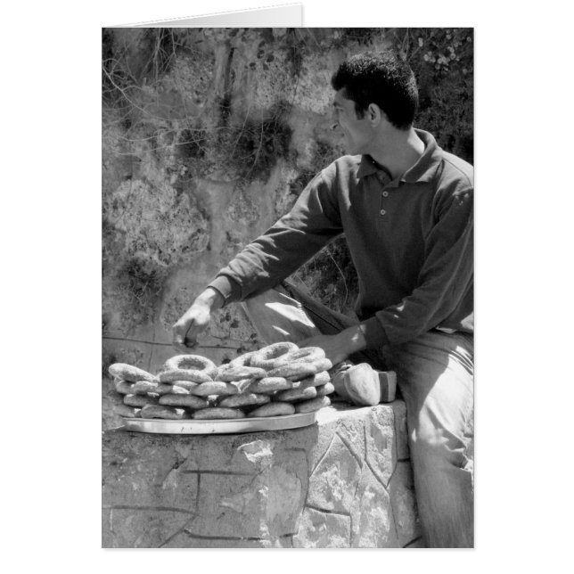 Vendeur de bagel turc - Acma (Devant)