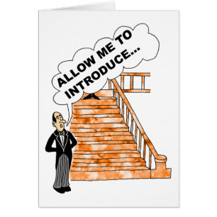 Vendeur Introduction Carte de voeux