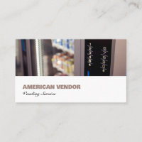 Vending Service QR Code Vendor Food Snack