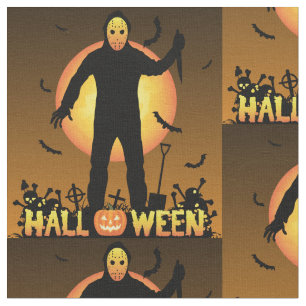 vendredi 13e tissu zombie