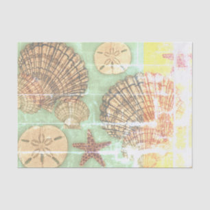 Vendredi Seashells Seidenpapier