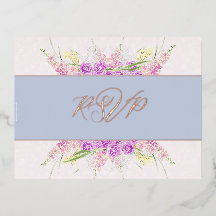 Vendretti Blue Ribbon und Bouquet-Folie RSVP