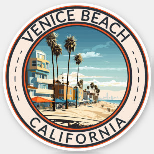 Venedig Beach California Aufkleber