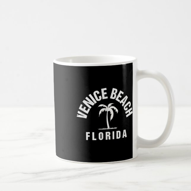 Venedig Beach Fl Palm Tree Ein perfektes Wochenend Kaffeetasse (Rechts)