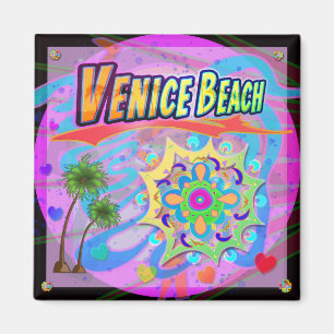 Venedig Beach True Progress Magnet