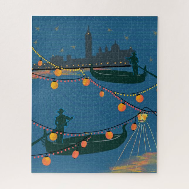 Venedig bei Nacht (Vertikal)