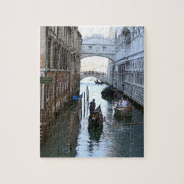 Venedig berühmte Seufzerbrücke, Venedig Italien