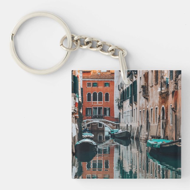 Venedig Boote             Schlüsselanhänger (Vorderseite)