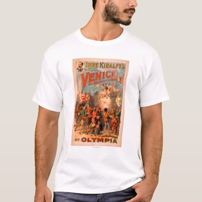 Venedig, Braut des Meeres am Olympia-Ballett T-Shirt (Vorderseite)