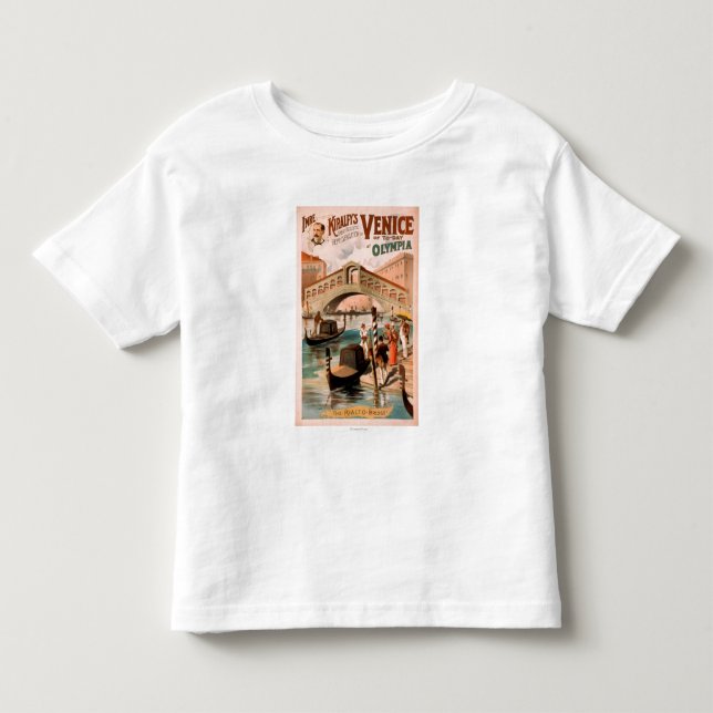 Venedig, Braut des Meeres an Olympia-Gondeln 2 Kleinkind T-shirt (Vorderseite)