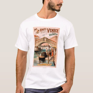 Venedig, Braut des Meeres bei Olympia-Gondeln 2 T-Shirt