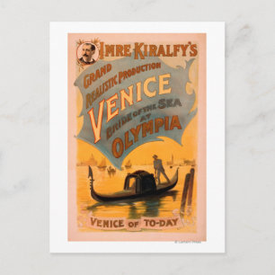 Venedig, Braut des Meeres bei Olympia-Gondeln Postkarte