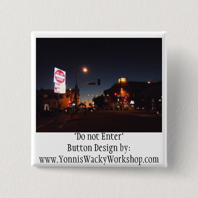 Venedig Button (Vorderseite)