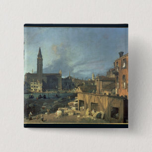 Venedig: Campo San Vidal und Santa Maria Carita Button
