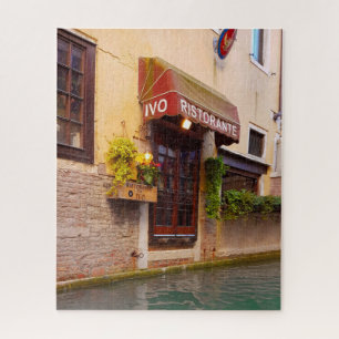 Venedig Canal Architecture Ristorante Street