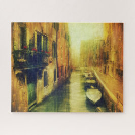 Venedig Canal Balcony Malerei