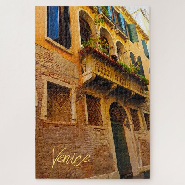 Venedig Canal Living Italienisches Gebäude (Vertikal)
