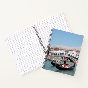 Venedig-Canal-Notebook Notizbuch