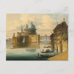 Venedig, Capriccio   Johann Wilhelm Jankowsky Postkarte