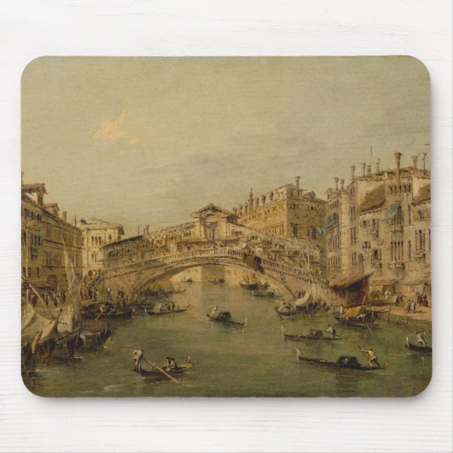 Venedig das Rialto Mousepad (Vorne)