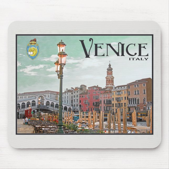 Venedig - Der Große Kanal Mousepad (Vorne)