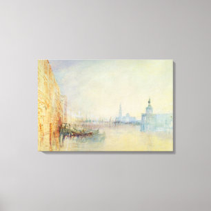 Venedig, der Mund des Canal Grande, c.1840 (w/c Leinwanddruck