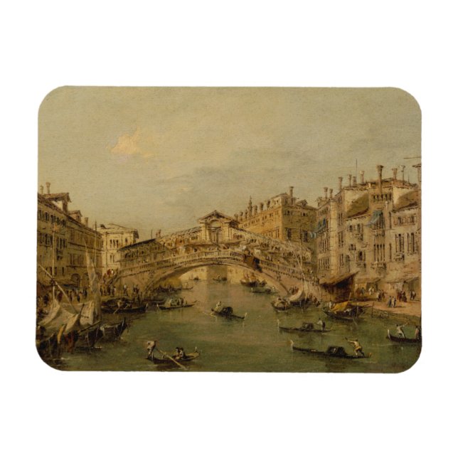Venedig Der Rialto Magnet (Horizontal)