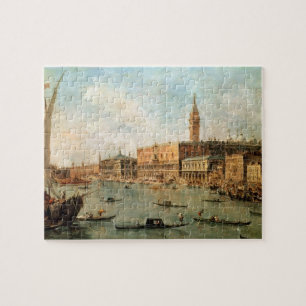 Venedig: Des der Palast und das Molo Doges vom Ba