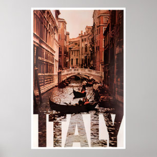 Venedig Druck Italien Reiseplakat Italienische Kun Poster