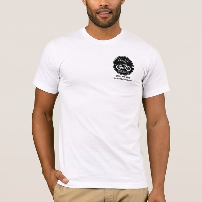 Venedig-Fahrrad-Ausflüge T-Shirt (Vorderseite)