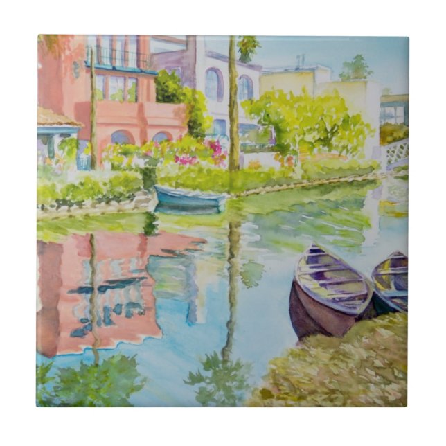 Venedig-Farben Fliese (Vorderseite)