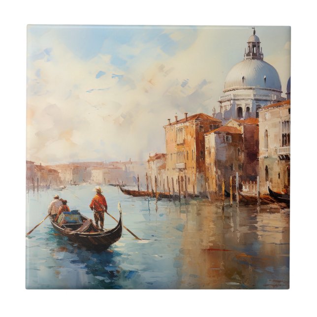 Venedig Fliese (Vorderseite)