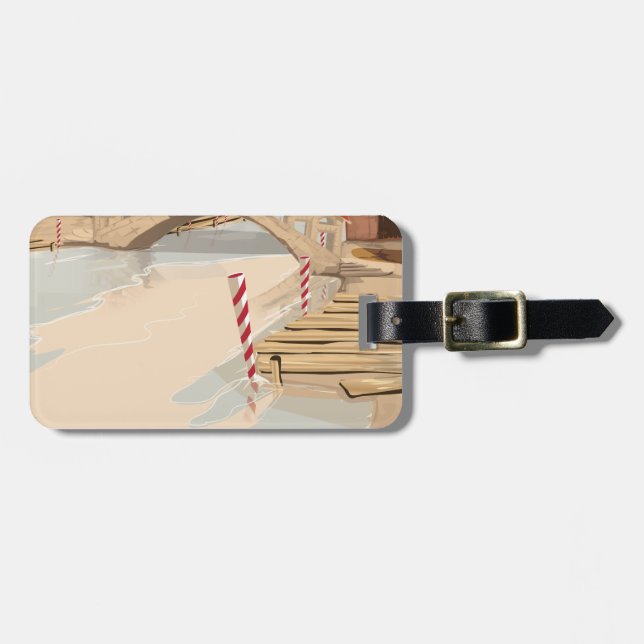 Venedig Gepäckanhänger (Vorderseite horizontal)