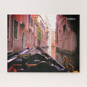 Venedig Gondola Ride auf dem Kanal Italien