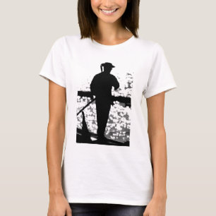 VENEDIG-GONDOLIERE IN SCHWARZWEISS T-Shirt