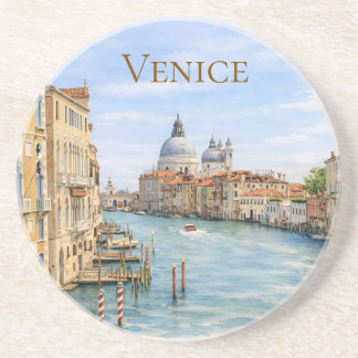 Venedig Grand Canal Aquarell Getränkeuntersetzer