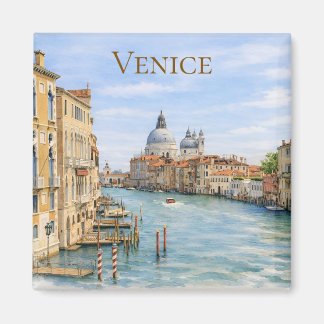 Venedig Grand Canal Aquarell Magnet