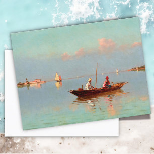 Venedig in der Lagune Postkarte